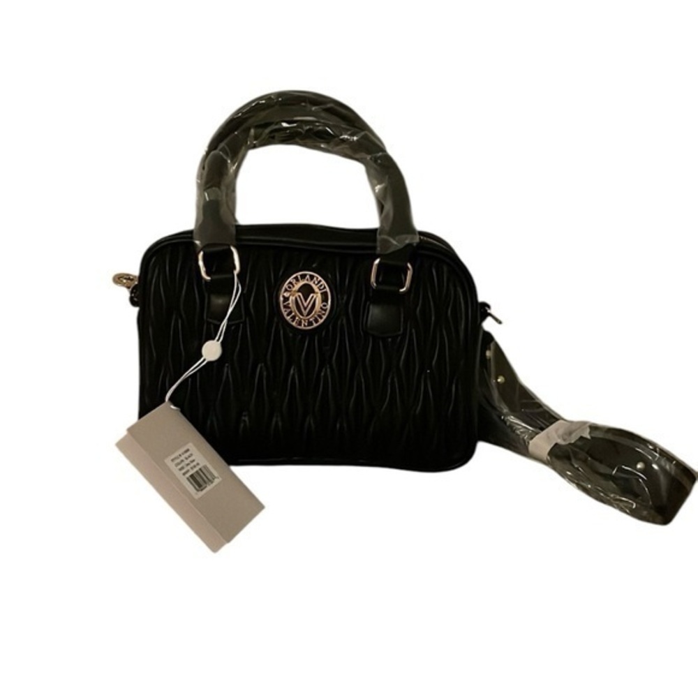 NWT. Valentino Orlandi Black Handbag